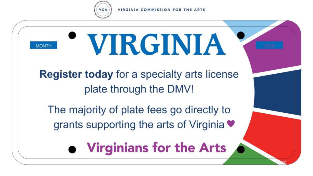 Arts License Plate